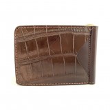 Crocodile Money Clip Wild Grade